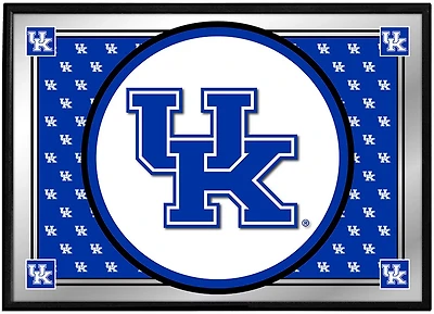 The Fan-Brand University of Kentucky Team Spirit Framed Mirrored Wall Sign