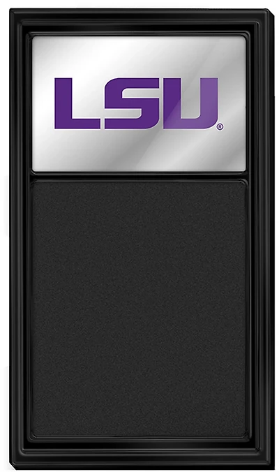 The Fan-Brand Louisiana State University Mirrored Chalk Note Board
