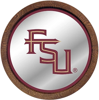 The Fan-Brand Florida State University FSU Barrel Top Mirrored Sign