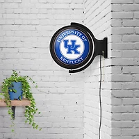 The Fan-Brand University of Kentucky Round Rotating Lighted Sign