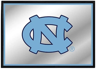 The Fan-Brand University of North Carolina Framed Mirrored Wall Sign