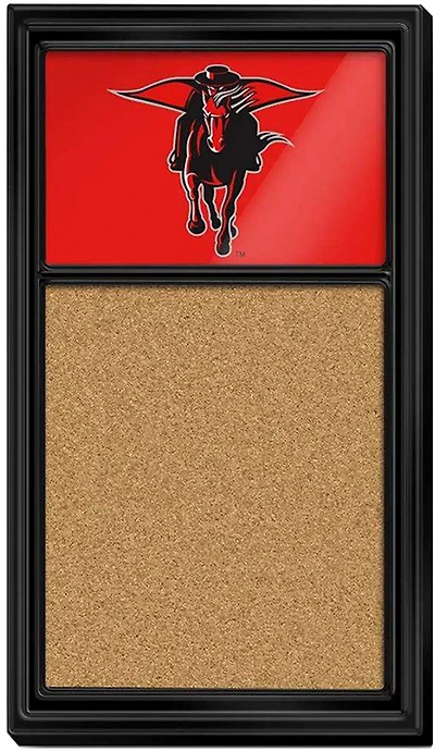 The Fan-Brand Texas Tech University Masked Rider Cork Note Board