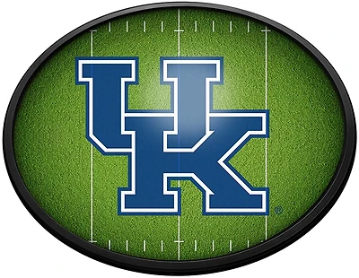 The Fan-Brand University of Kentucky On the 50 Oval Slimline Lighted Sign