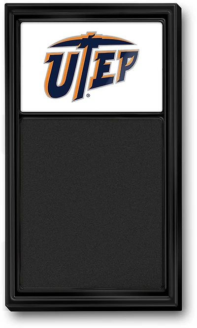 The Fan-Brand University of Texas at El Paso Chalk Note Board