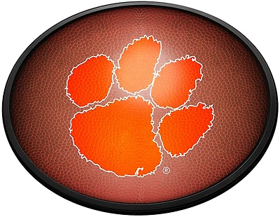 The Fan-Brand Clemson University Pigskin Oval Slimline Lighted Sign
