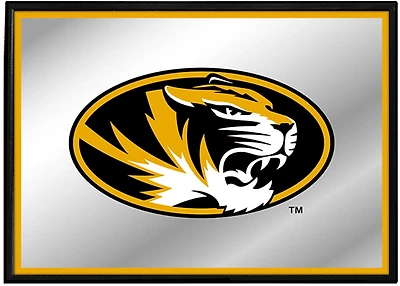 The Fan-Brand University of Missouri Framed Mirrored Wall Sign