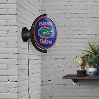 The Fan-Brand University of Florida Oval Rotating Lighted Sign