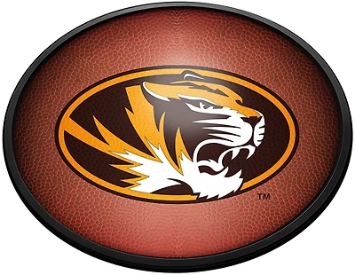The Fan-Brand University of Missouri Pigskin Oval Slimline Lighted Sign