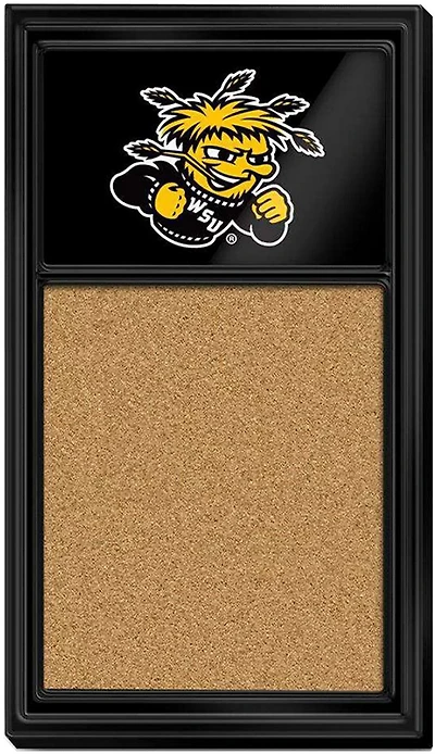 The Fan-Brand Wichita State University Cork Note Board