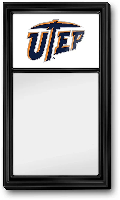 The Fan-Brand University of Texas at El Paso Dry Erase Note Board
