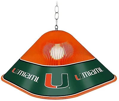 The Fan-Brand University of Miami Game Table Light