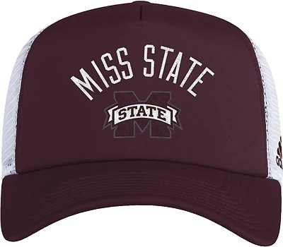 adidas Men's Mississippi State University Strategy Trucker Cap