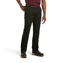 Ariat Men's Rebar M4 Relaxed DuraStretch Made Tough Double Front Stackable Straight Pants