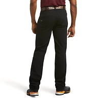 Ariat Men's Rebar M4 Relaxed DuraStretch Made Tough Double Front Stackable Straight Pants