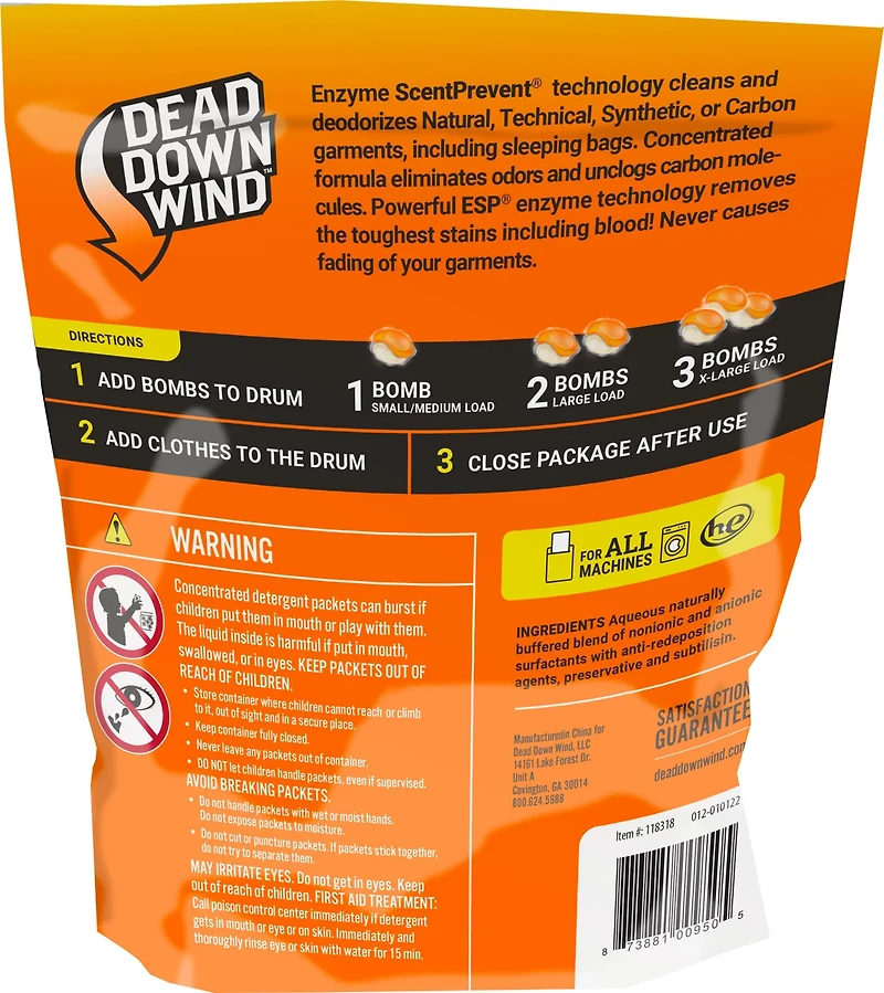 Dead Down Wind Laundry Bombs 28-Pack