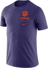 Nike Men's Clemson University Dri-FIT Team Short Sleeve T-shirt