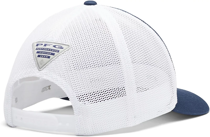 Columbia Sportswear Men's West Virginia University PFG Mesh Snapback Cap