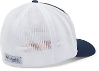Columbia Sportswear Men's West Virginia University PFG Mesh Fish Flag Ball Cap