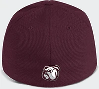 adidas Men's Mississippi State University Coach Structured Flex Cap