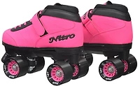 Epic Girls' Nitro Turbo Quad Skates