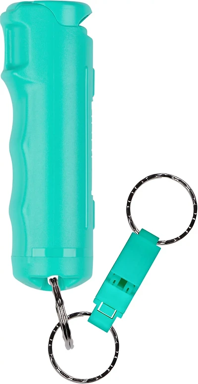 SABRE Keychain Pepper Gel with Safety Whistle