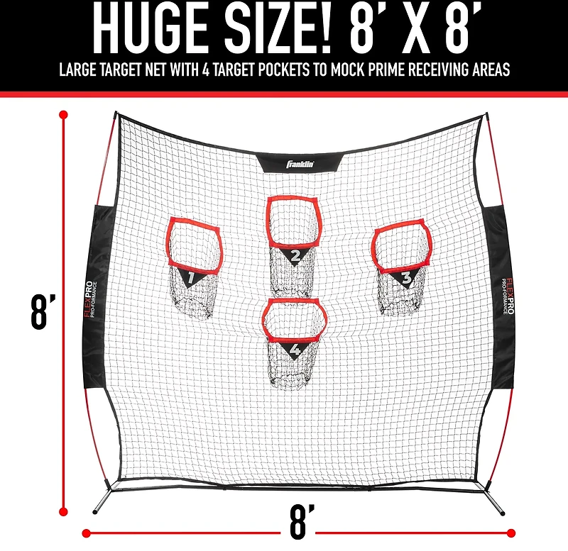 Franklin 8 ft x 8 ft Football Accuracy Target