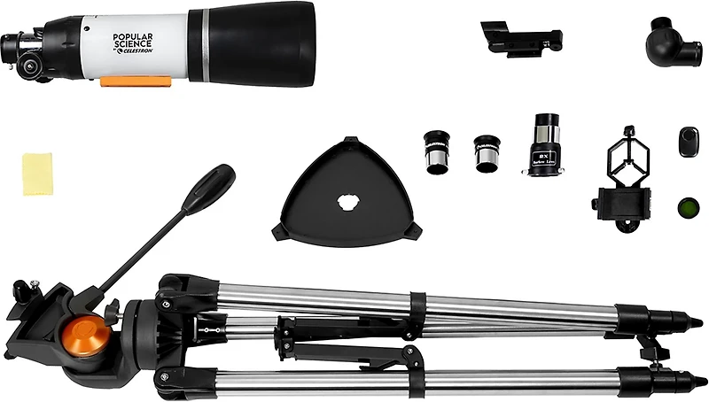 Celestron Popular Science AstroMaster 80AZS  Portable Telescope Kit