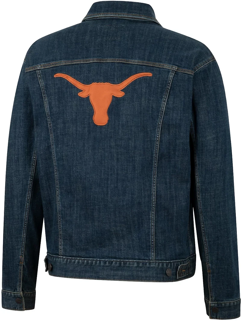 Wrangler Men's University of Texas Retro Denim Jacket