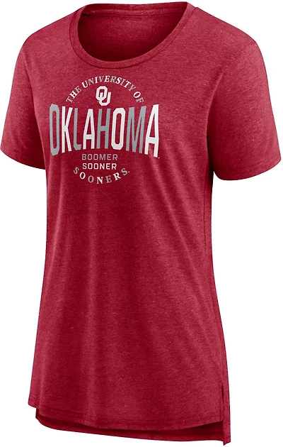 Fanatics Women's University of Oklahoma Break It Down Graphic Short Sleeve T-shirt
