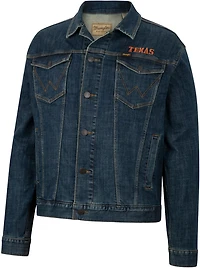 Wrangler Men's University of Texas Retro Denim Jacket