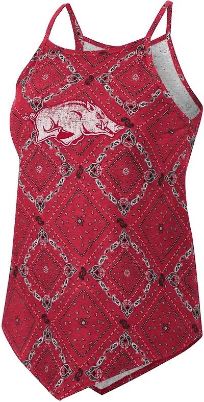 Wrangler Women's University of Arkansas Bandana Tank Top