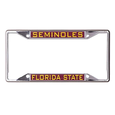 WinCraft Florida State University Metallic License Plate Frame