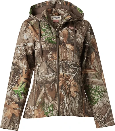 Magellan Outdoors Hunt Gear Women’s Boone Hooded FZ Jacket
