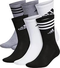 adidas Cushion Mixed Crew Socks 6 Pack