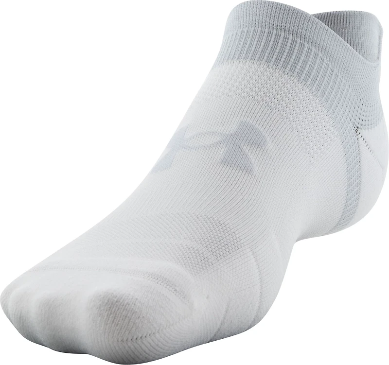 Under Armour ArmourDry Run Lite No Show Tab Socks 3 Pack