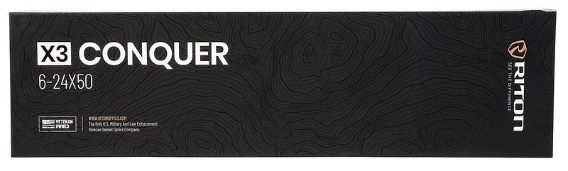 Riton Optics 3 Conquer 6-24 x 50 Riflescope