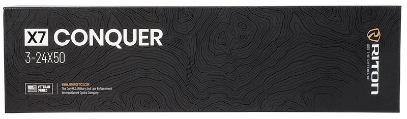 Riton Optics 7 Conquer 3-24 x 50 G7 Riflescope
