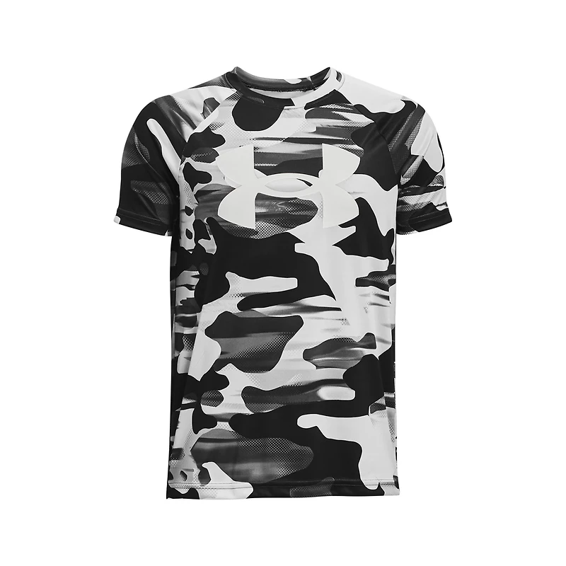 Under Armour Boys’ Tech Big Logo Print T-shirt