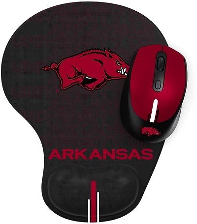 Prime Brands Group University of Arkansas Mouse Pad and Mouse Combo