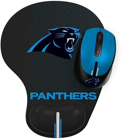Prime Brands Group Carolina Panthers Mouse and Mouse Pad Combo