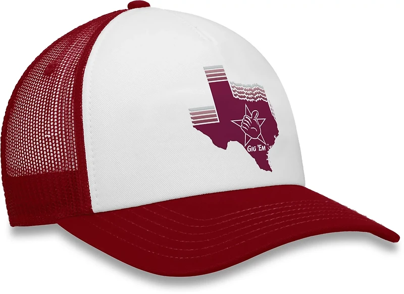 Top of the World Men's Texas A&M University Roots Retro 2-Tone Snapback Cap