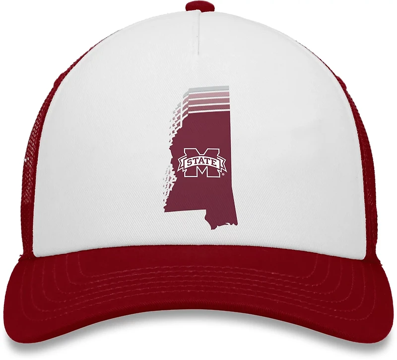 Top of the World Men's Mississippi State University Roots Retro 2-Tone Snapback Cap