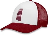 Top of the World Men's Mississippi State University Roots Retro 2-Tone Snapback Cap