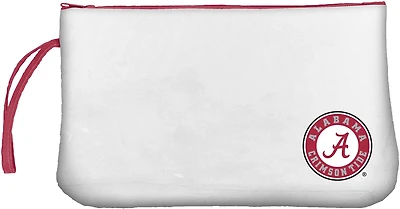 Logo Brands University of Alabama Clear Wristlet