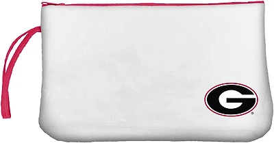 Logo Brands University of Georgia Clear Wristlet