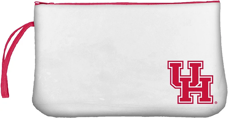 Logo Brands University of Houston Clear Wristlet