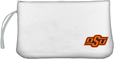 Logo Brands Oklahoma State University Clear Wristlet