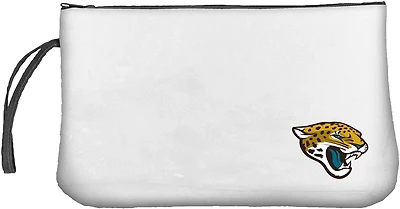 Logo Brands Jacksonville Jaguars Clear Wristlet