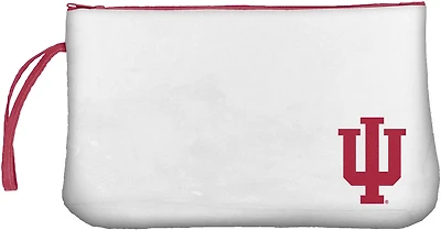 Logo Brands Indiana University Clear Wristlet