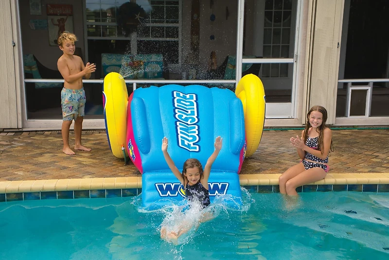 WOW Watersports Fun Pool Slide with Sprinkler